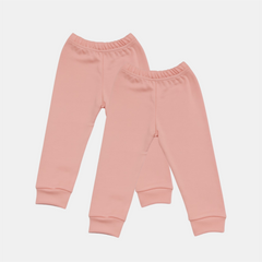 Pamučne pantalonice bez stopice - Set od 2 Kajsija