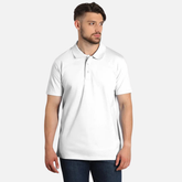 Muška polo majica bela Mafimi – kratki rukav, elegantan i moderan stil