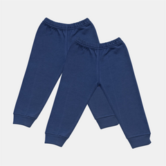 Pamučne pantalonice bez stopice - Set od 2 Teget