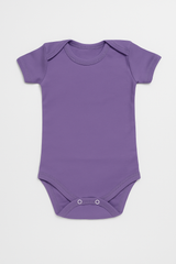 Pamučni bodići kratak rukav Set od 3 - Žuta, Puder, Lila