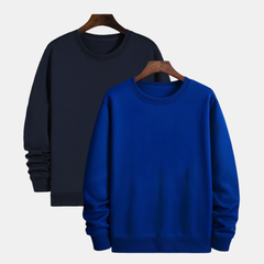 Pamučni duks klasik set od 2 - Teget-Royal