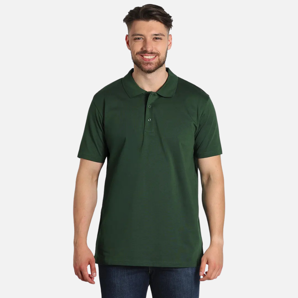Muška polo majica tamno zelena Mafimi – kratki rukav, elegantan i moderan stil
