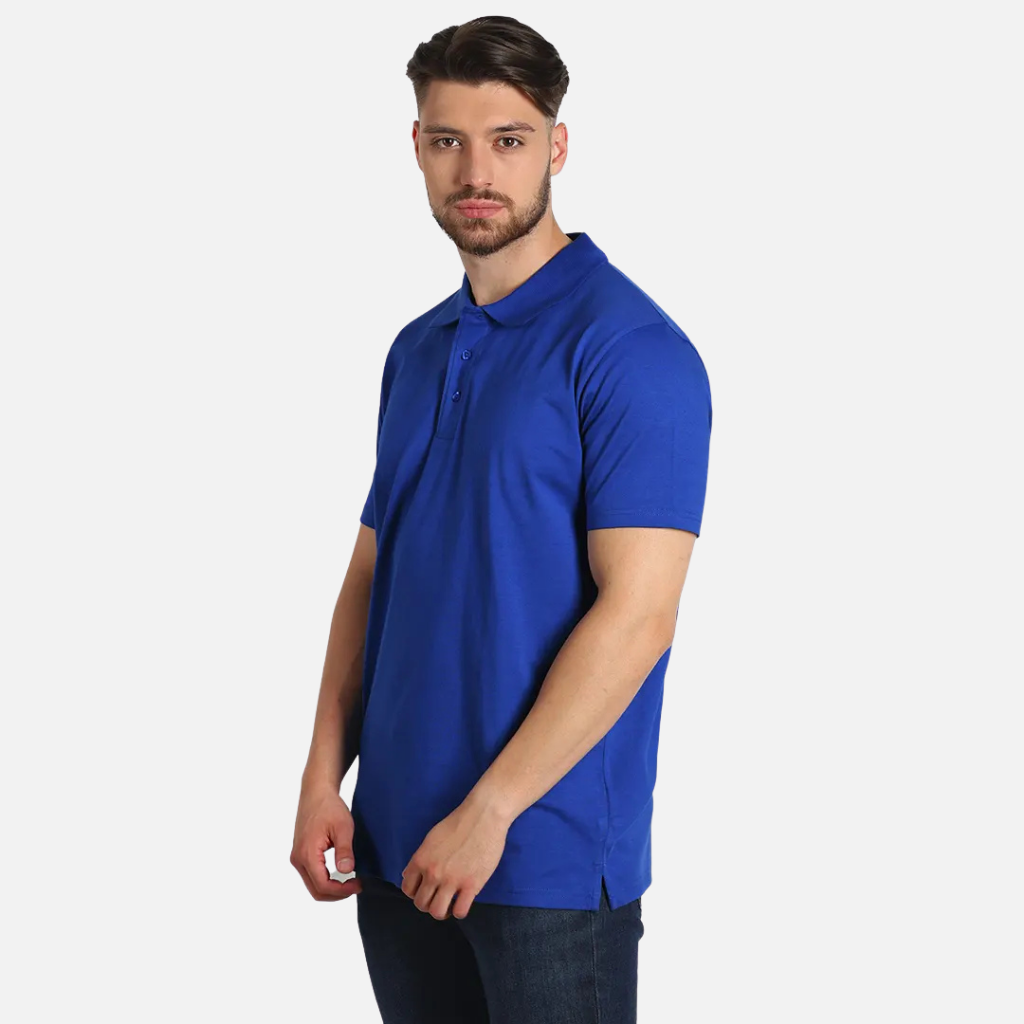 Muška polo majica rojal plava Mafimi – kratki rukav, elegantan i moderan stil