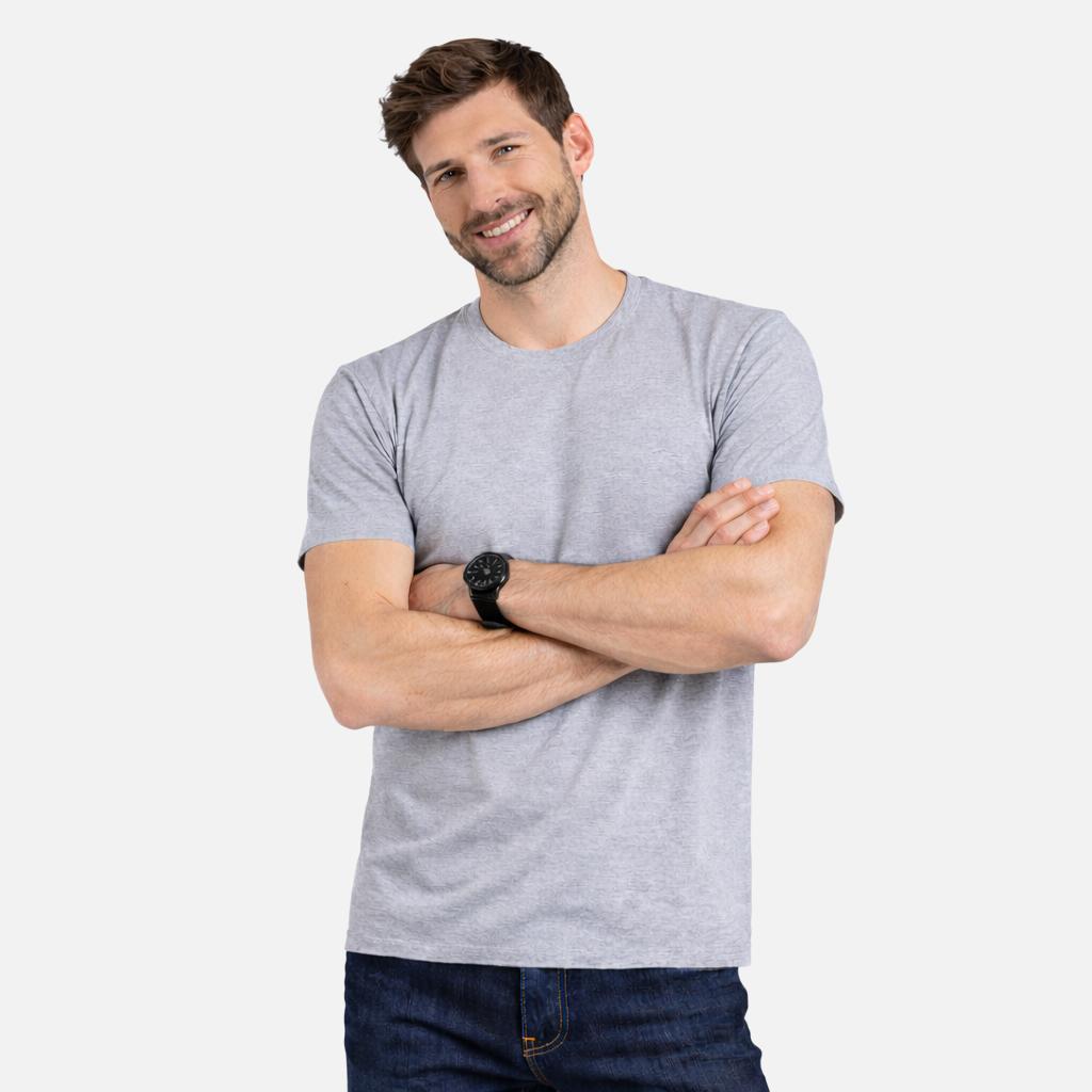 Mafimi Majica kratak rukav pepeljasta