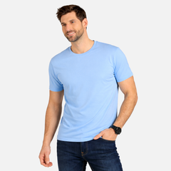 Mafimi Majica kratak rukav svetlo plava