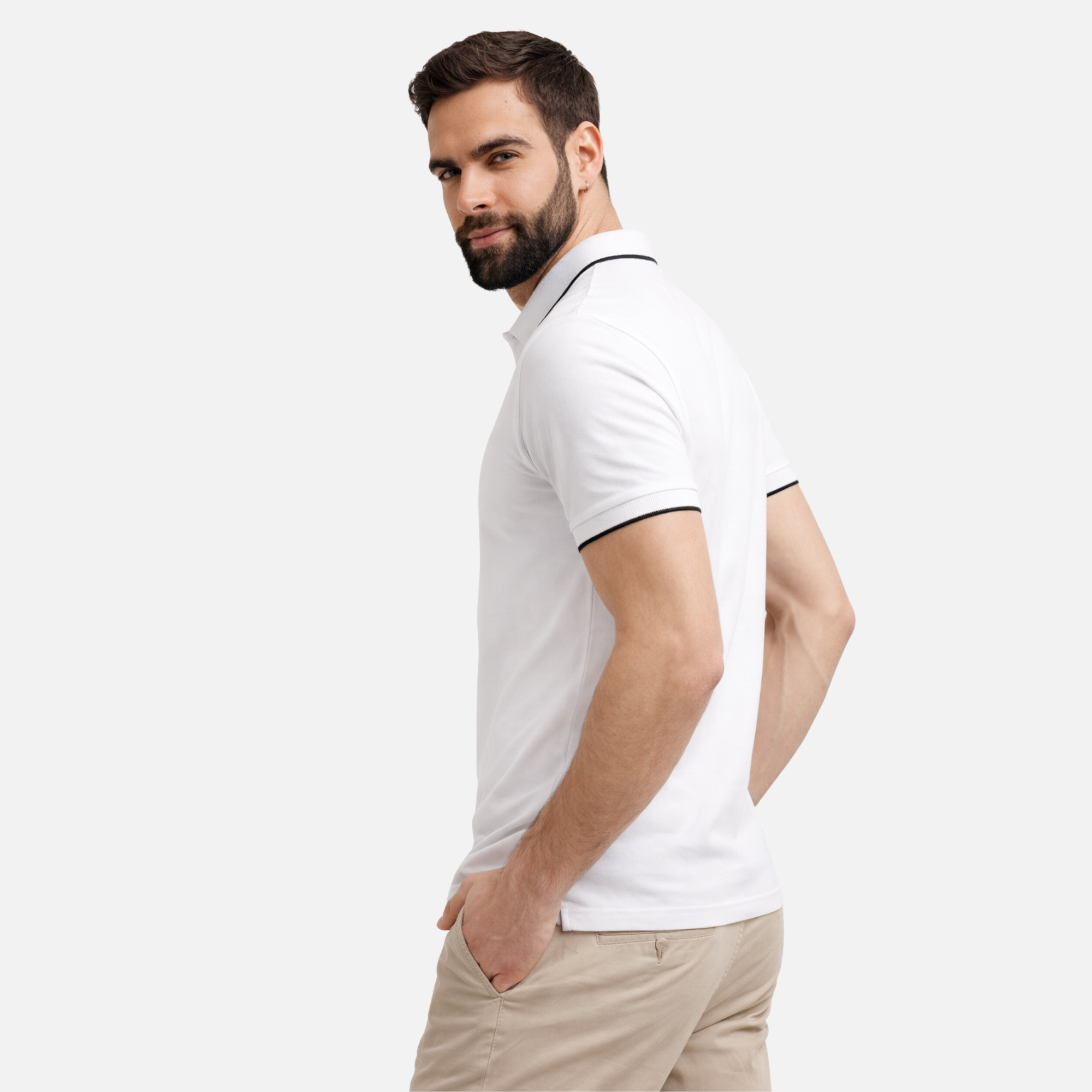 MAFIMI Atlantic Premium Pique Polo Bela