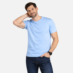 Mafimi Majica kratak rukav svetlo plava