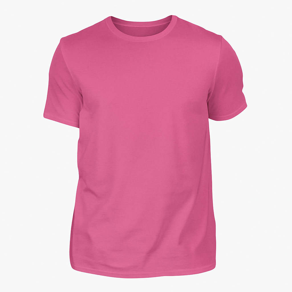 Pamučna muška majica roze