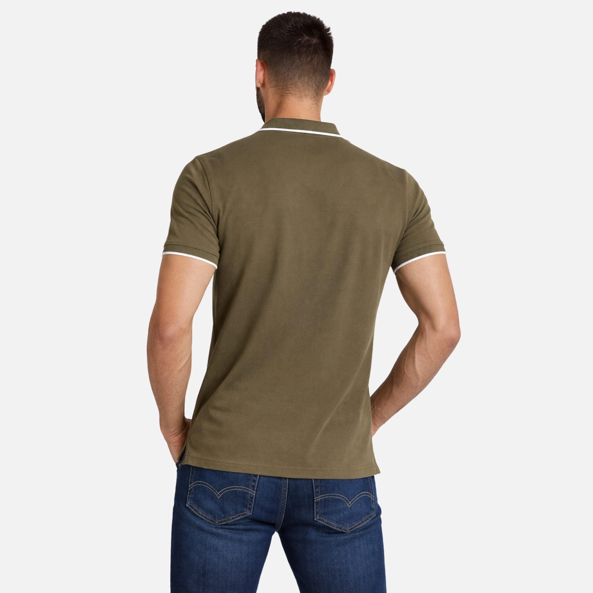 Mafimi Majica polo atlantic maslinasta
