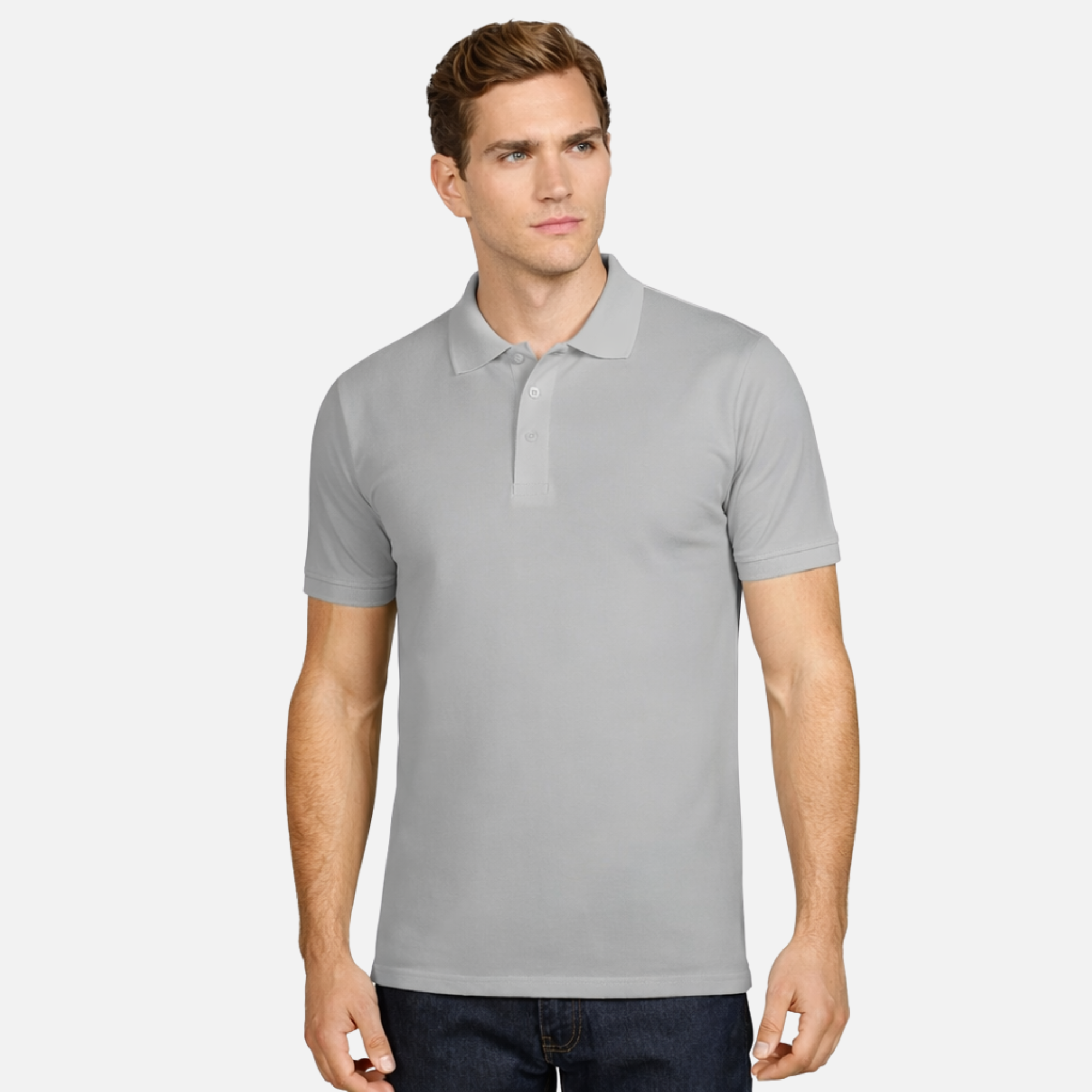 Mafimi Majica polo azzuro II siva