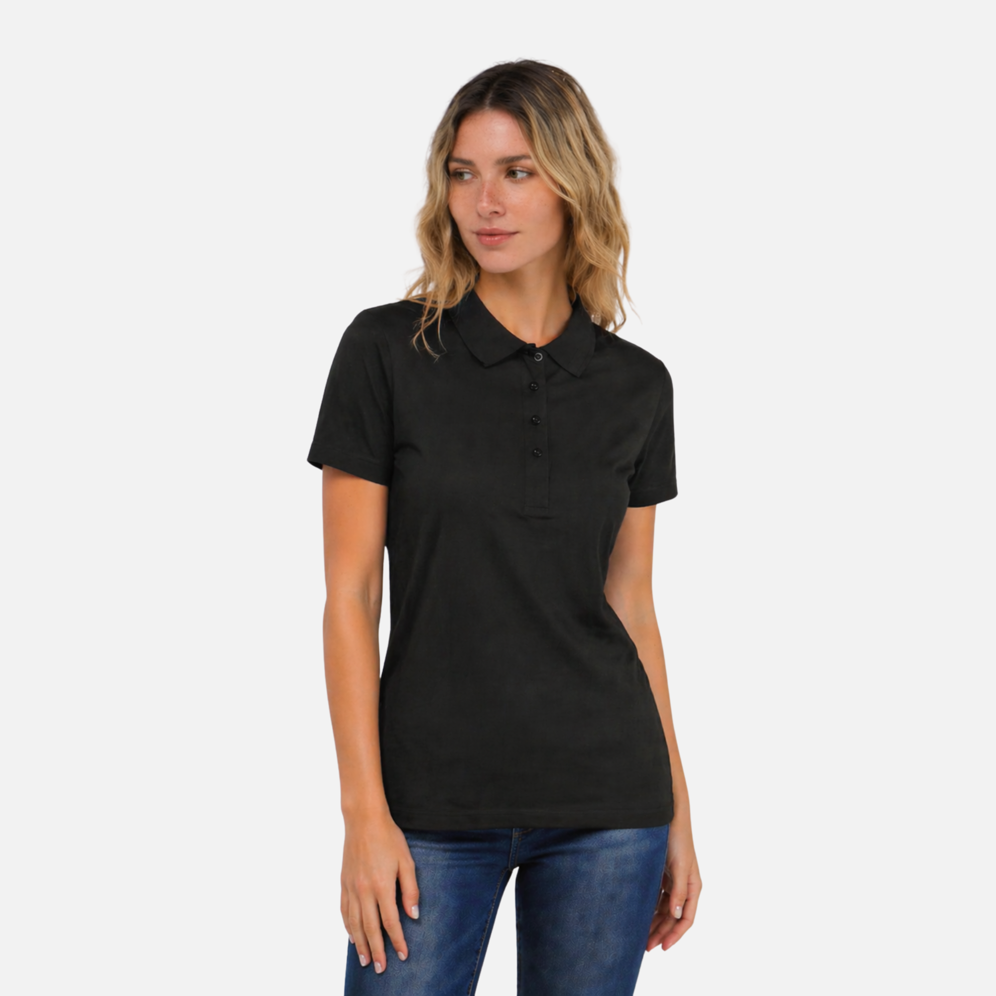 Mafimi Majica premium polo lady crna