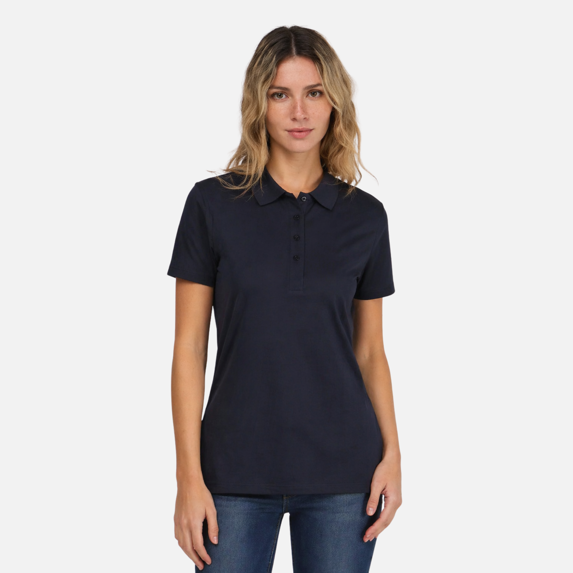 Mafimi Majica premium polo lady plava