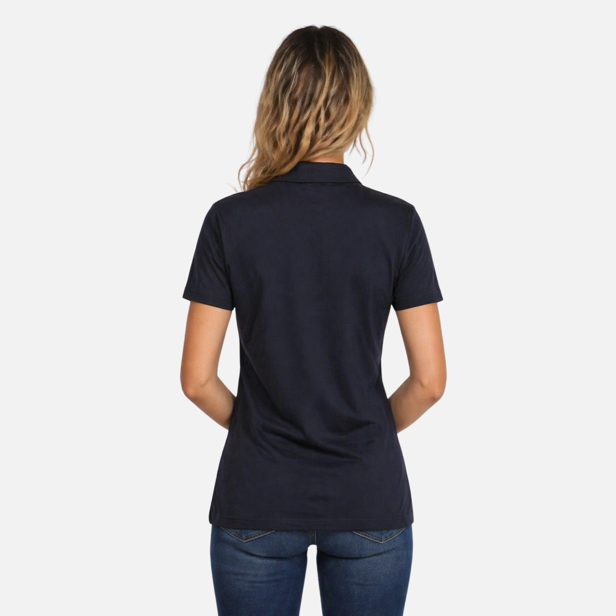 Mafimi Majica premium polo lady plava