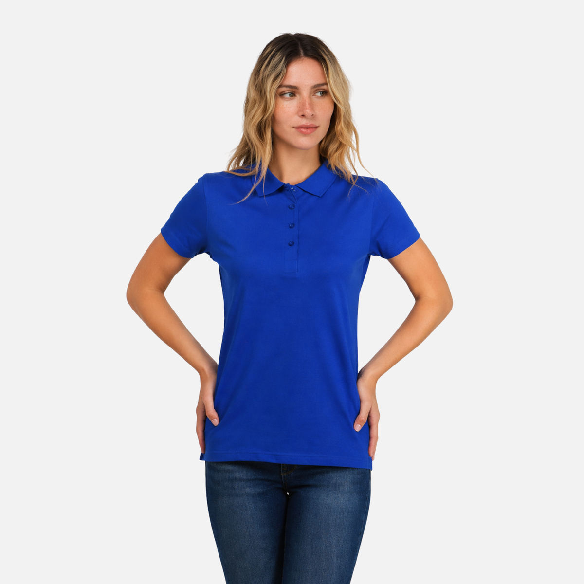 Mafimi Majica premium polo lady rojal plava