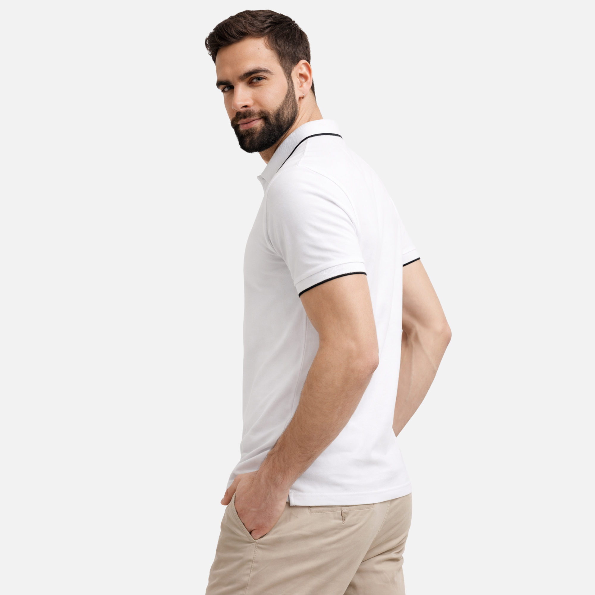 Mafimi Majica polo atlantic bela