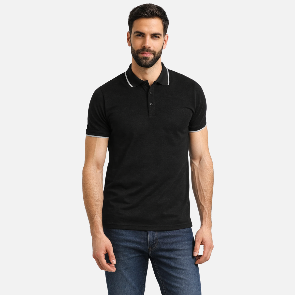 Mafimi Majica polo atlantic crna