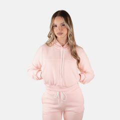 Crop roze komplet