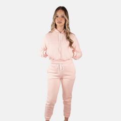 Crop roze komplet