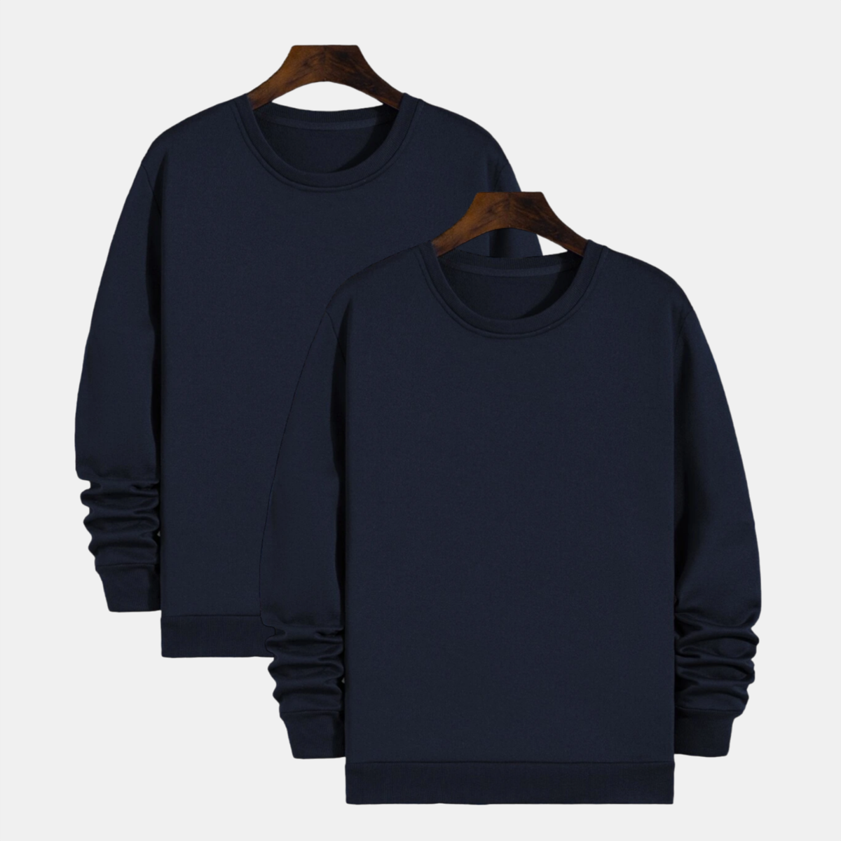 Pamučni duks klasik set od 2 - Teget